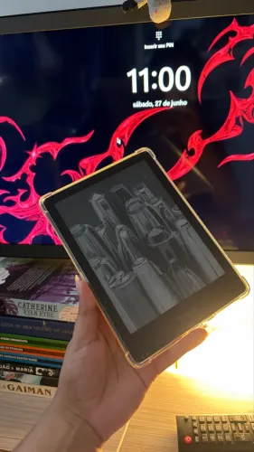 Kindle Paperwhite 11ª Geração (Borda Infinita) - 8GB - Completo + Acessórios