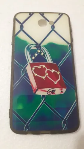 Capa celular para Sansung J4Prime e J7Prime detalhe em stress bem conservada 