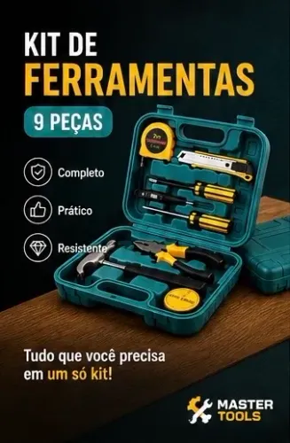 Kit maleta de ferramenta