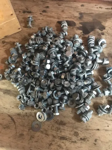 Parafusos para treliça, com porcas e arruelas Box truss Q30