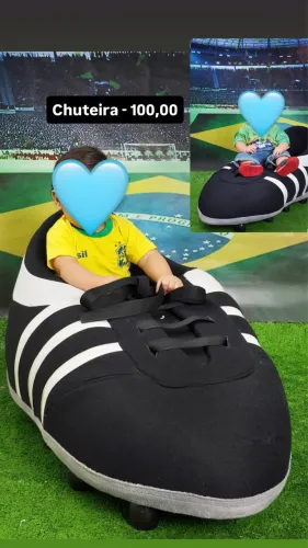 Chuteira para estúdio fotográfico 