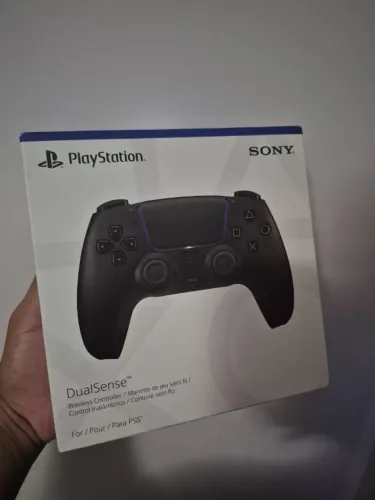 Controle De PS5 Black - Novo/Lacrado