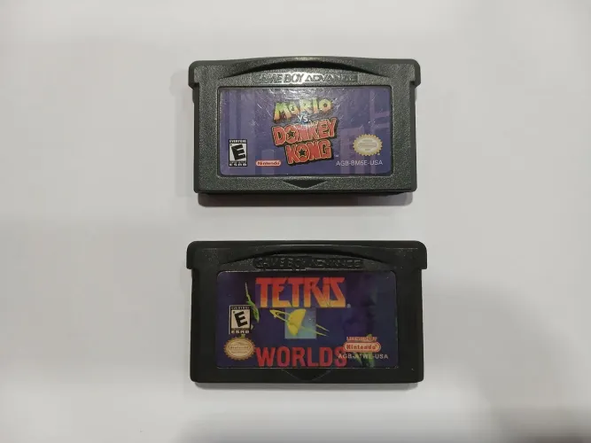  GBA Double Purple - Mario Vs Donkey Kong + Tetris