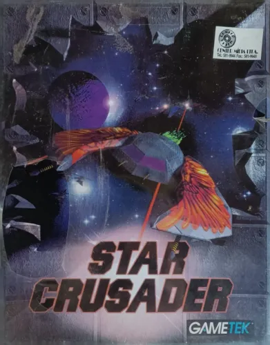 cd de jogo star crusader ficção lacrado 76cx
