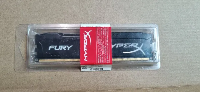 Memória RAM 4GB DDR3 1866MHz Kingston HyperX Fury