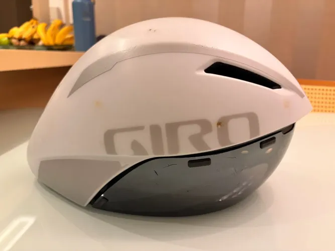 Capacete Giro Aerohead branco, tamanho L