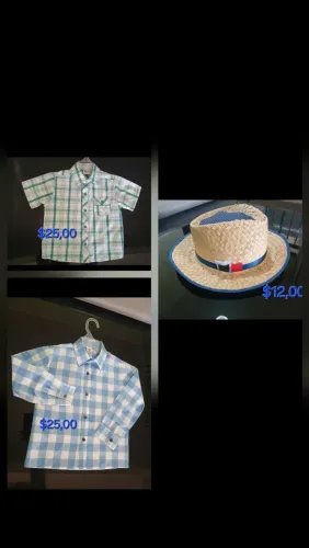 Chapéu e camisas junina