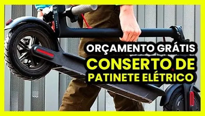 Conserto e manutenção de scooter e patinete elétrico