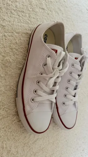 Tênis Converse All Star branco, tamanho 39