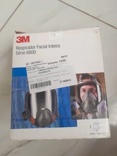 Respirador facial inteira 3M