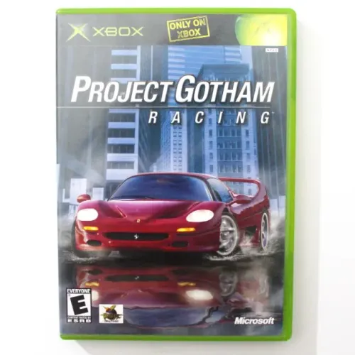 Project Gotham Racing para Xbox completo em perfeito estado de conservação.