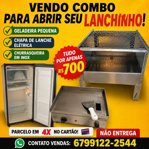Utencilhos para lanchonete