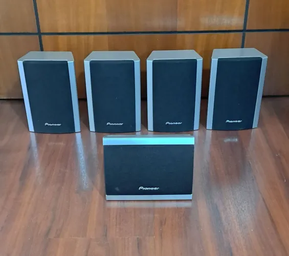 5 Caixas Pioneer p/ Home Teather ( FCRW2408 ) - Excelentes