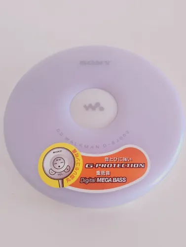 Discman Sony funcionando perfeitame com fones originais iPhone novos nte
