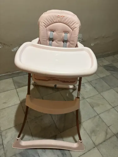 Cadeira de alimentação Burigotto rosa