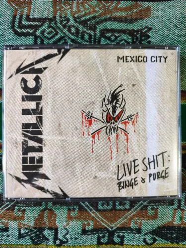 CD Metallica - Live Shit: Binge & Purge (3 CD) (Importado EUA)