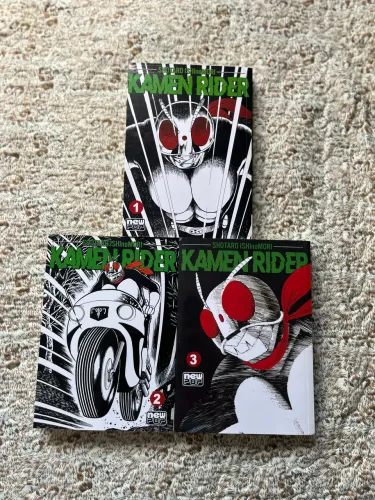 HQ Kamen Raider - Completo em 3 edições 