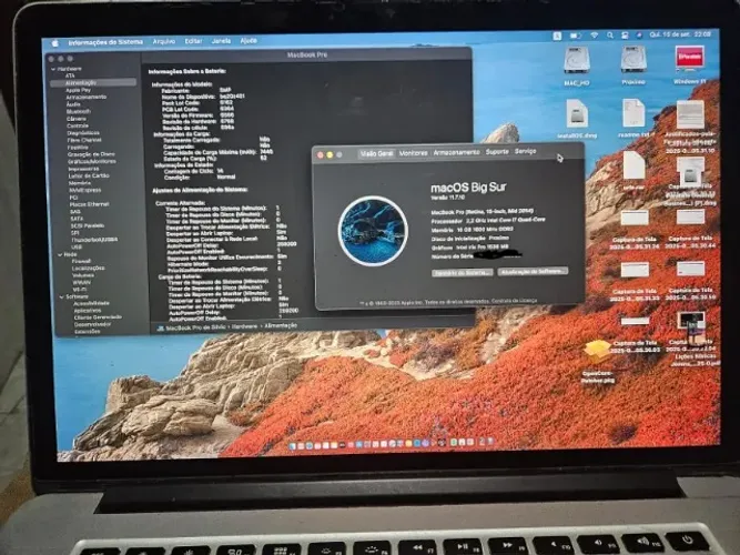 MacBook Pro Retina 15" Mid 2014 | i7 2.2GHz | 16GB RAM | Bateria Nova (14 ciclos) (Recomen
