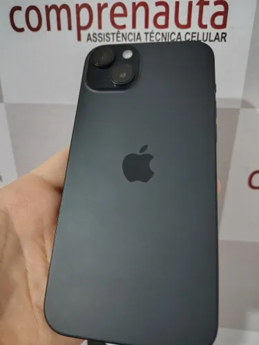 Iphone 15 Plus 128Gb Preto Semi Novo Bateria 92% loja Física parcela 12x