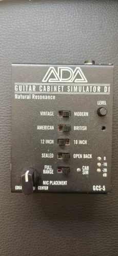 ADA Simulador/DI de Gabinete de Guitarra