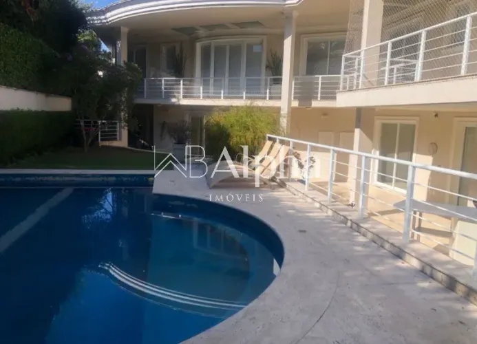 Alpha 1 Luxuosa mansão em condomínio fechado em Alphaville, Barueri-SP 950m².