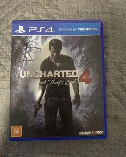 Jogo Uncharted 4: a thiefs end PS4