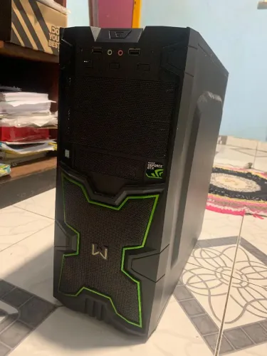 Peças de computador - Ganinete, placa de video RTX1050, processador i3.