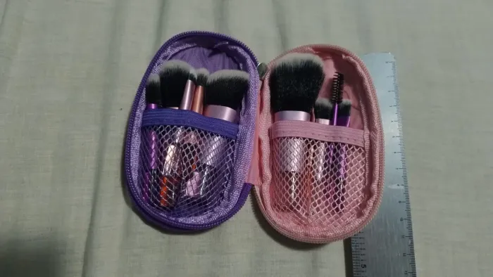 Kit de 10 mini pincéis de maquiagem 