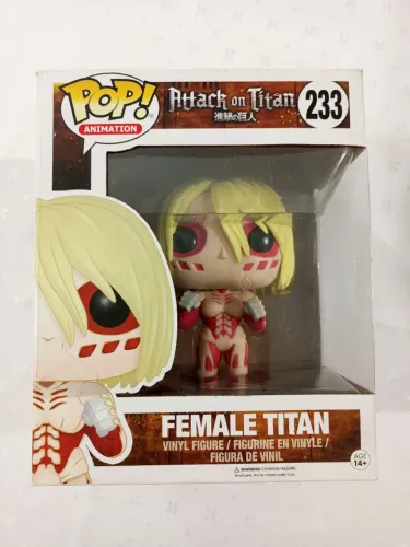 Funko Pop Female Titan 233 Original 2017 Vaulted Raro 6 Pol