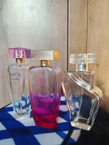 Kit com 3 frascos vazios Jequiti