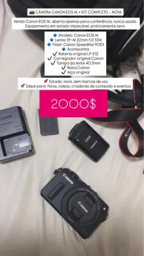 CÂMERA PROFISSIONAL
