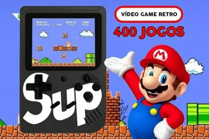 Sup Mini game portátil 400 in 1