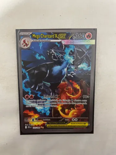 Mega Charizard X Ex (Fogo Fantasmagórico)