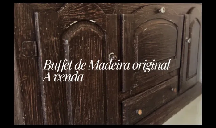 Buffet de madeira