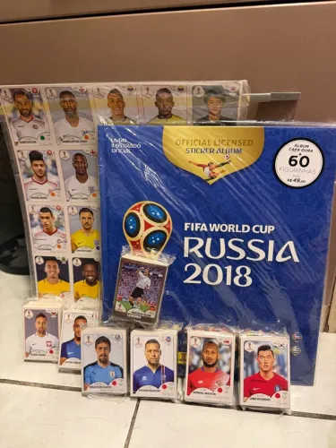 Álbum copa do mundo 2018 - capa dura 