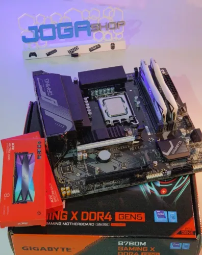 Kit Core i5 14600K com 16GB RAM Dual Channel RGB 3600Mhz. Posso trocar CPU se preferir