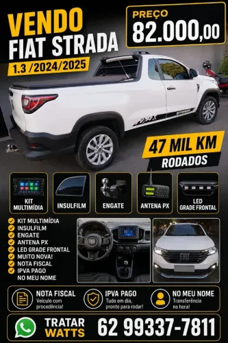 Fiat Strada Endurance 1.3 Flex 8V CS 2025