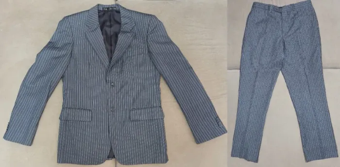 Terno TNG Risca de Giz (Paletó + Calça) - nº 40
