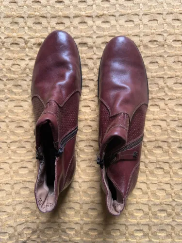 Bota couro legítimo