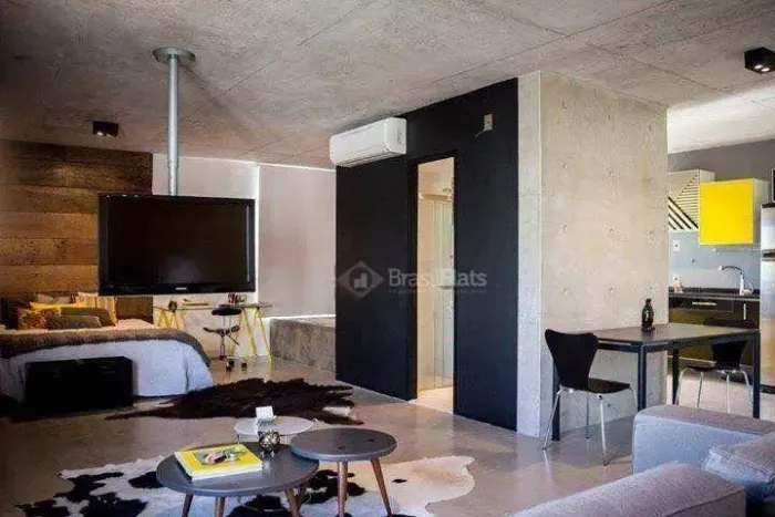 Flat com 1 dormitório para alugar, 70 m² por R$ 7.170,00/mês - Campo Belo - São Paulo/SP