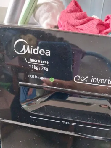 MÁQUINA LAVA E SECA MIDEA