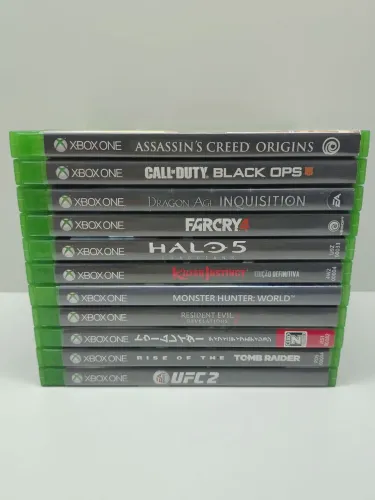 Lote 11 jogos Xbox One Midia física
