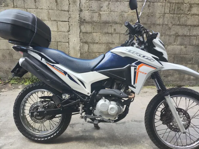 Honda Bros 160 2024 Branca - Quitada