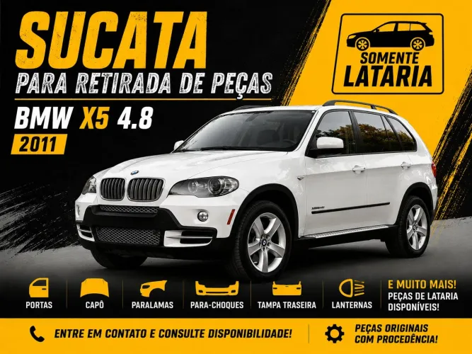 Sucata para retirada de peças BMW x5 2011