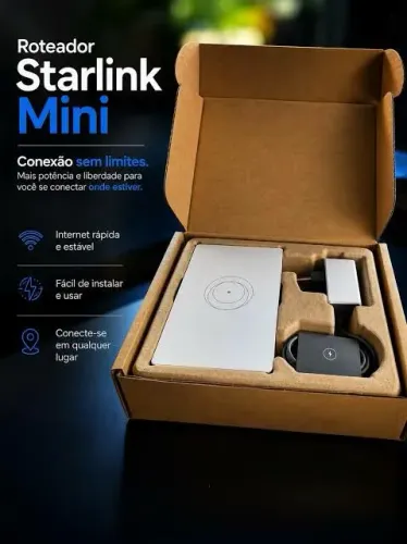 Roteador Starlink triband wifi-6