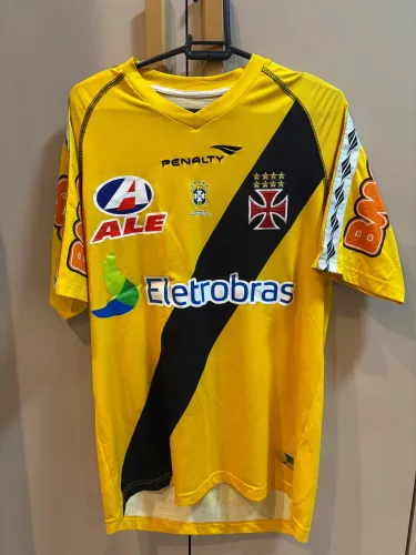 Camisa Vasco 2012 goleiro patch copa do Brasil