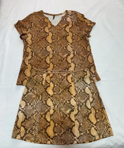 Conjunto de saia Lança perfume TAM G/GG