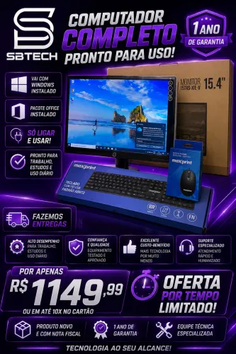 Computador completo i7 NOVO
