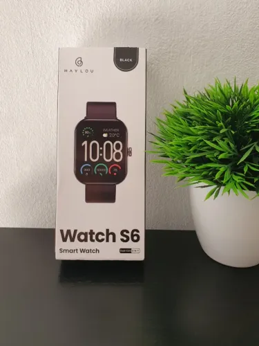 Smartwatch Haylou S6 New Original | Ligações Bluetooth | Tela 2.01"