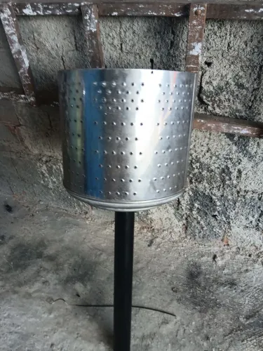Lixeira inox